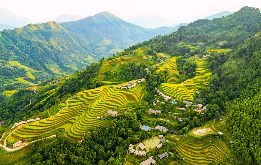 Arrive from Ha Long to Ha Giang and explore the majestic Dong Van Karst Plateau